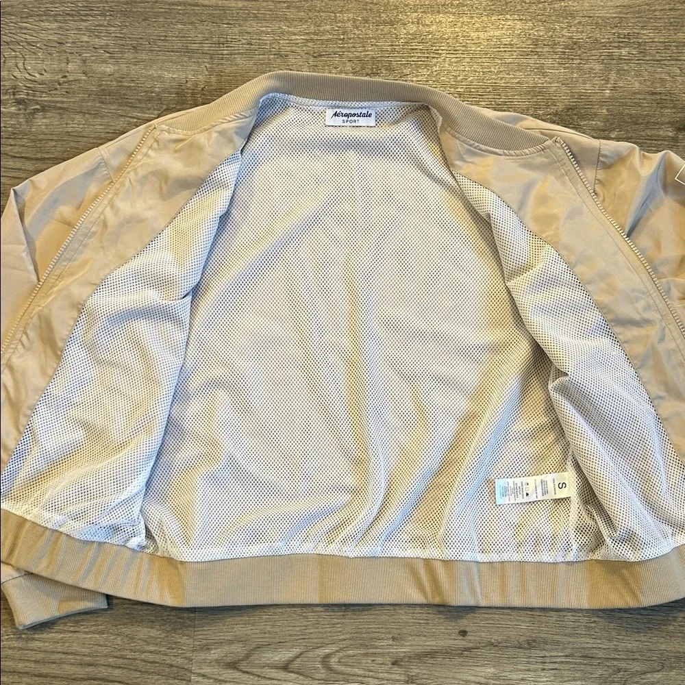 Aeropostale Lightweight Bomber Jacket Zip Front Casual Windbreaker - Picture 9 of 13
